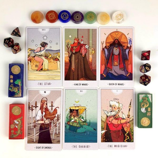 Boxset Tarot Việt hóa White Numen Tarot