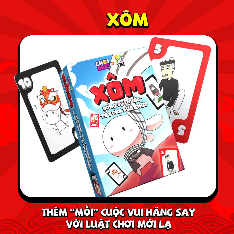 Sờ Náck - Combo 10 Board game cực vui từ Choidee x Thỏ bảy màu