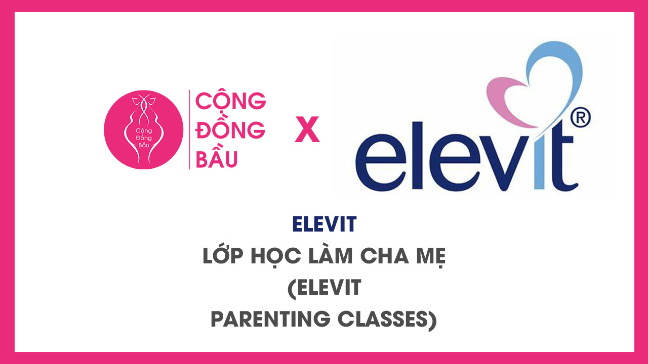 Cộng Đồng Bầu x Elevit: Lớp Học Làm Cha Mẹ