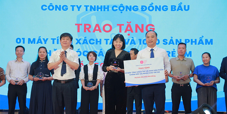 CỘNG ĐỒNG BẦU TRONG LỄ PHÁT ĐỘNG THÁNG HÀNH ĐỘNG VÌ TRẺ EM NĂM 2025