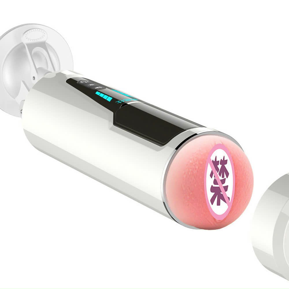 Âm đạo giả hít tường FOX F4 10 chế độ RUNG, THỤT, RÊN cực sướng
