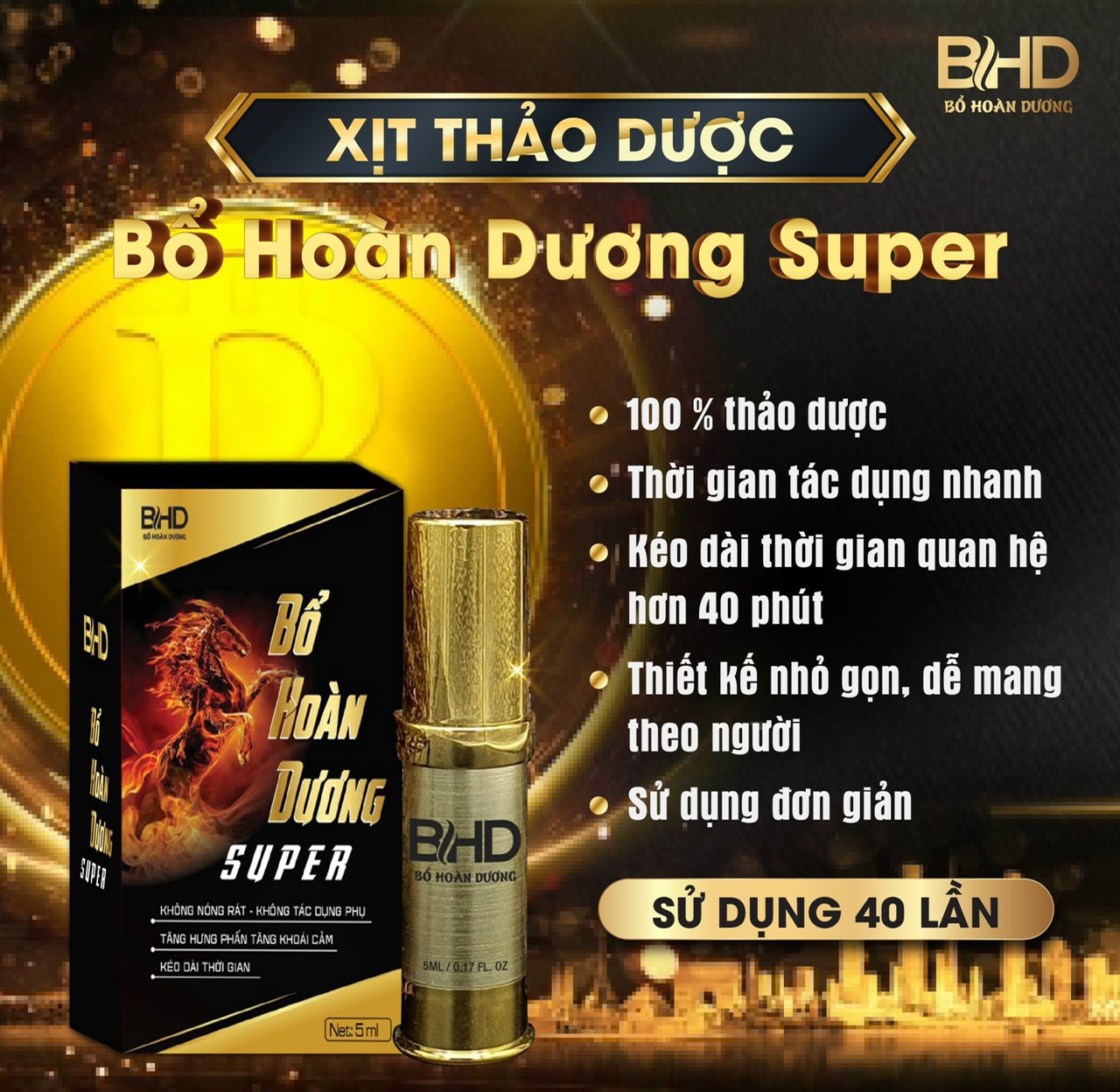 Xịt Bổ Hoàn Dương Super