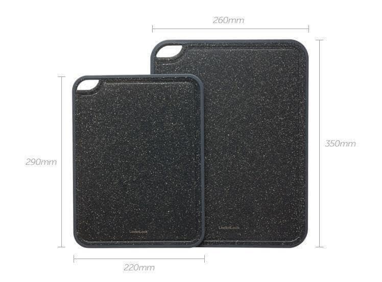 CKD009S2 - Bộ 2 cái THỚT NHỰA Edge Marble Antibacterial Lock&Lock