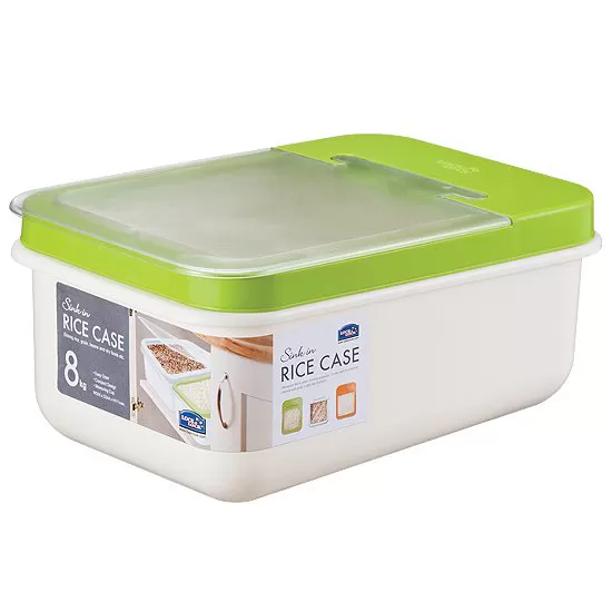 HPL530Gr- Thùng đựng gạo bằng nhựa Lock&Lock 8kg - Xanh lá