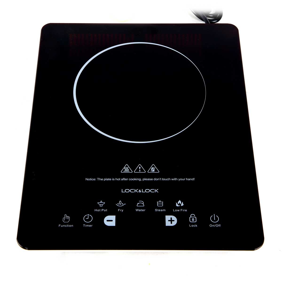 EJI311 - Bếp điện từ Lock&Lock Induction Cooker, 220-240V, 50/60Hz, 1500W - Màu đen