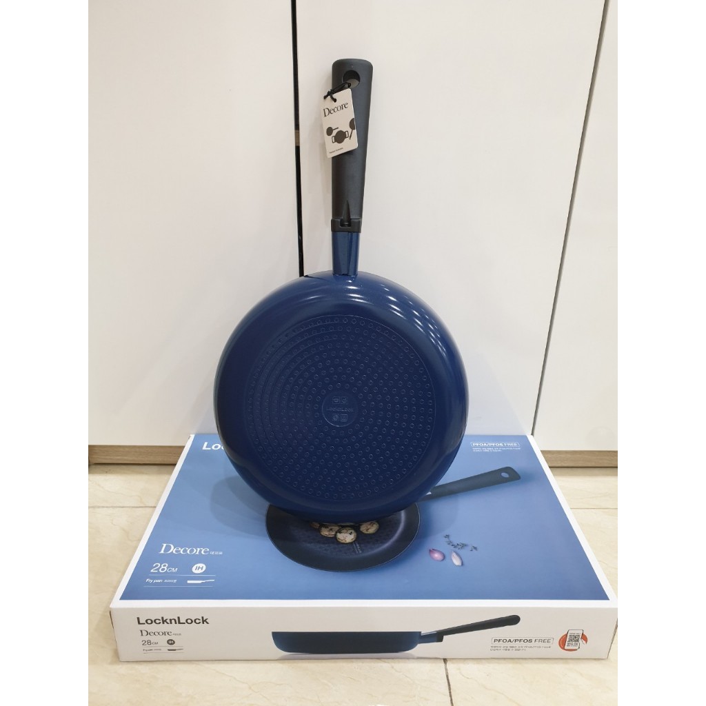 LDE1283IH - Chảo Decor Lock&Lock, 28cm - Màu Navy