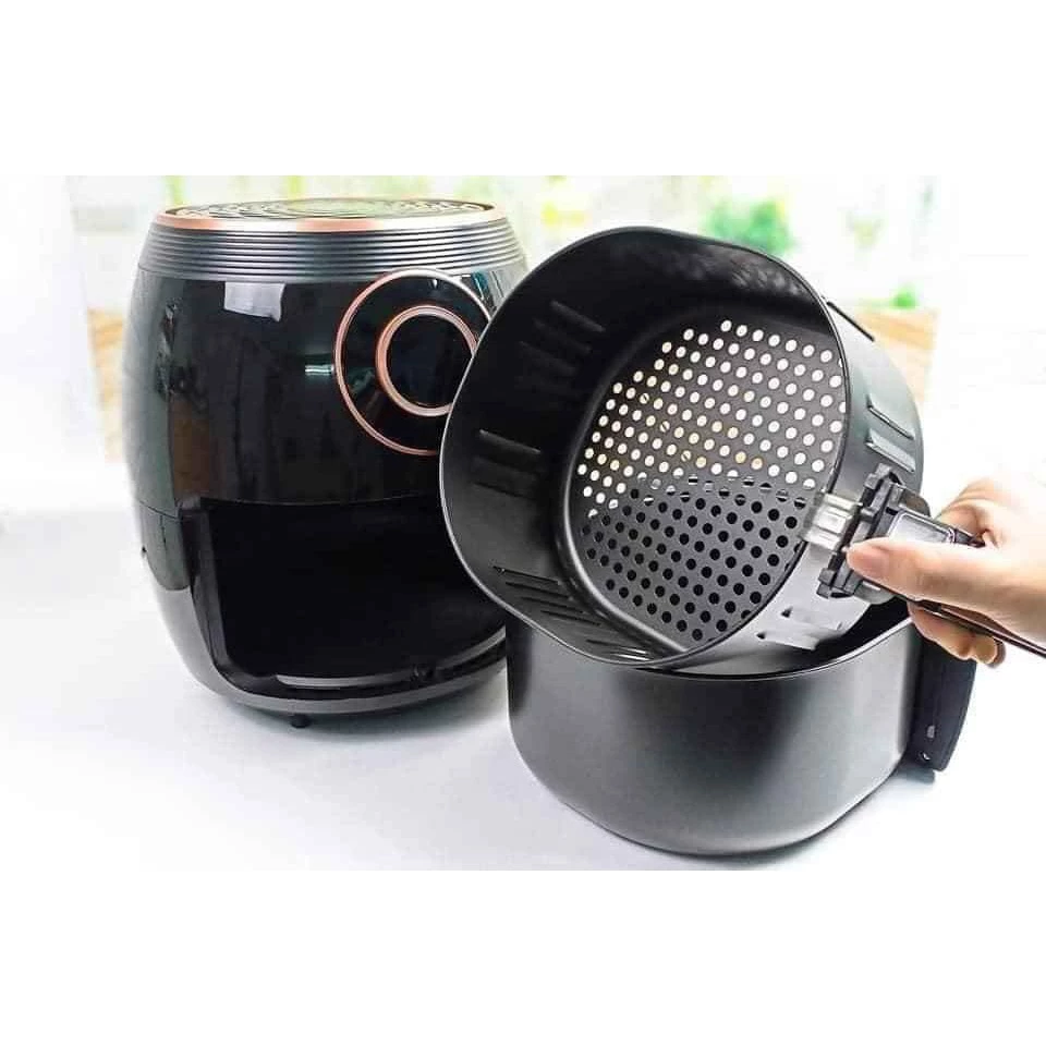 EJF383BLK-NỒI CHIÊN KHÔNG DẦU,5.5L,220-240V, 50/60Hz,1800W, màu đen