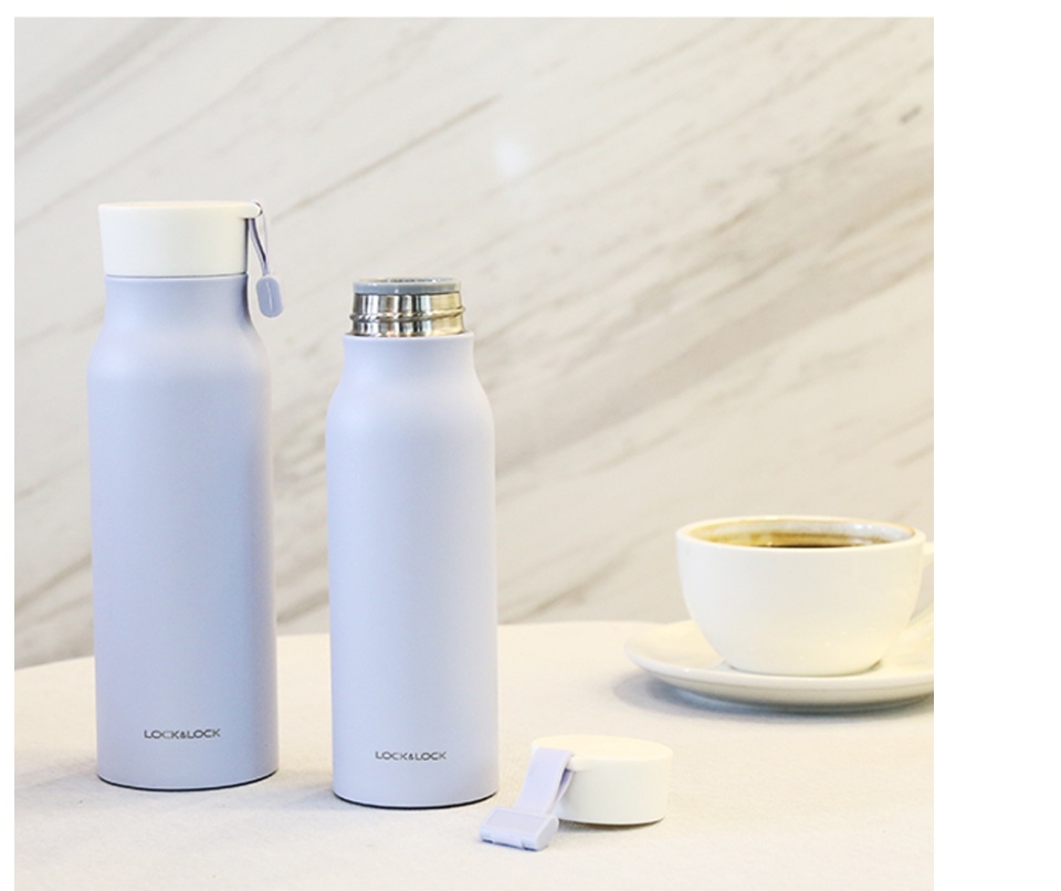 LHC4125BLU - Bình giữ nhiêt Lock&Lock NAME TUMBLER 500ml - Màu xanh