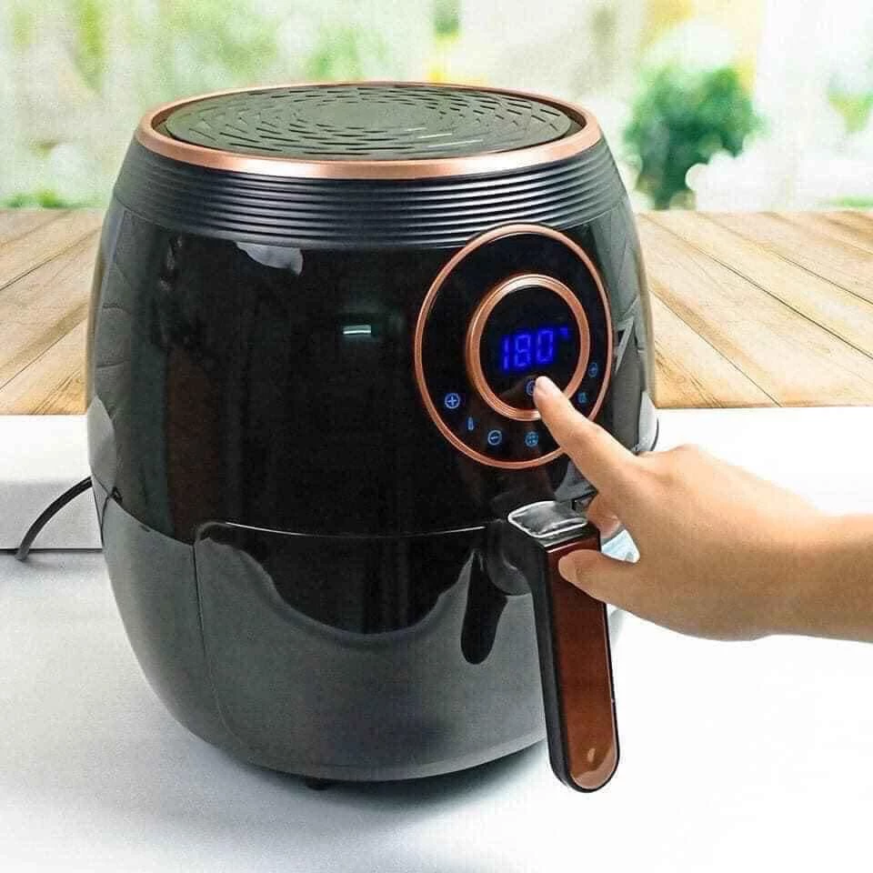 EJF383BLK-NỒI CHIÊN KHÔNG DẦU,5.5L,220-240V, 50/60Hz,1800W, màu đen