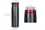 LHC4131BKR - Bình giữ nhiệt Lock&Lock Feather Light Ring 450ml - Màu Đen / Đỏ