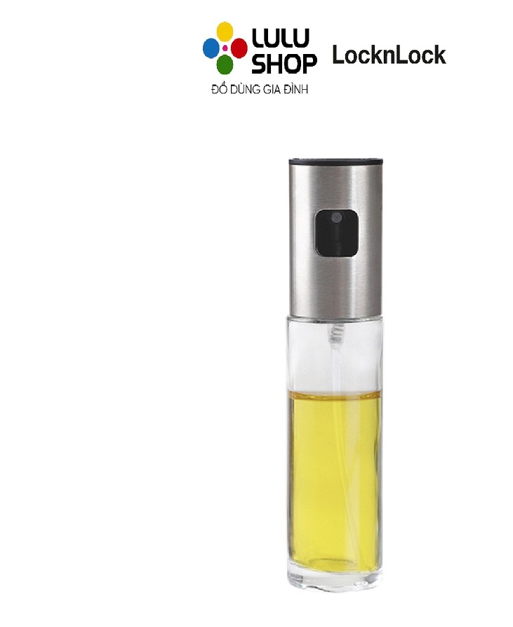 CKO109 - Bình xịt dầu ăn kèm phễu và cọ rửa Lock&Lock, 100ML