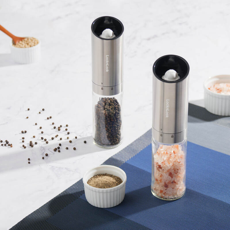 CKO117-MÁY XAY MUỐI&TIÊU TRỌNG LỰC-SILVER-170ML-CN-24