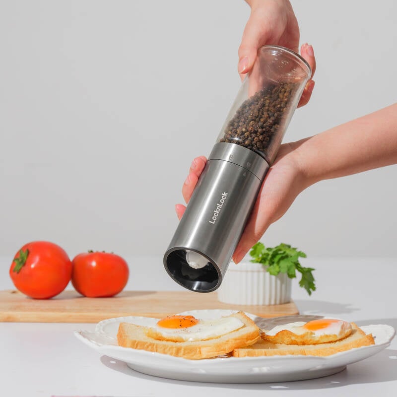 CKO117-MÁY XAY MUỐI&TIÊU TRỌNG LỰC-SILVER-170ML-CN-24