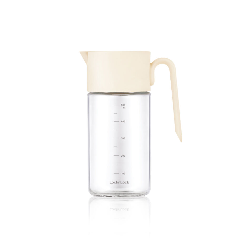 CKO208IVY - Bình đựng dầu LocknLock 550ml - Màu ngà
