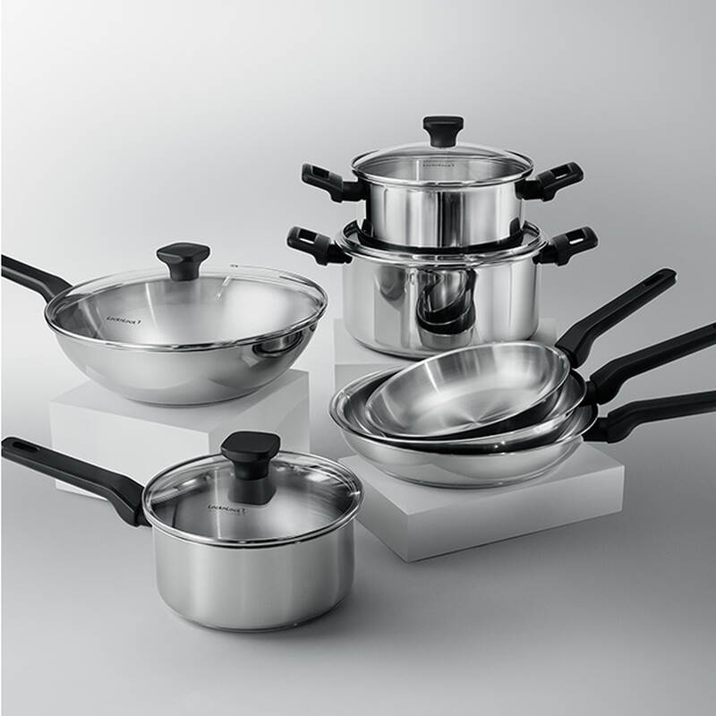 CSC2023IH-Nồi inox Daily 2 tay cầm hiệu LocknLock, kích thước 20cm-NTL-CN-6-STS-Single-DAILY