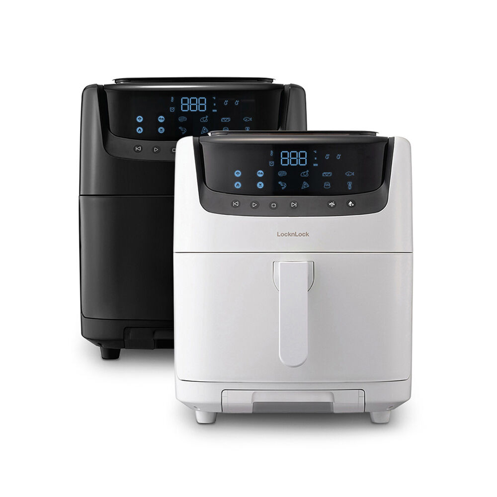 EJF881BLK- Nồi chiên không dầu kết hợp chức năng hấp - STEAM AIR FRYER, 220-240V, 50/60Hz, 7L - màu đen