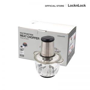 EJM186SLV - Máy xay thịt Lock&Lock Meat Chopper 2.4L, 220-240V, 50/60Hz, 400W - Màu bạc