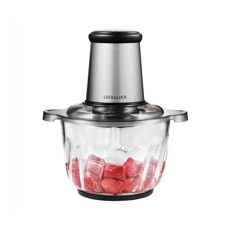 EJM186SLV - Máy xay thịt Lock&Lock Meat Chopper 2.4L, 220-240V, 50/60Hz, 400W - Màu bạc