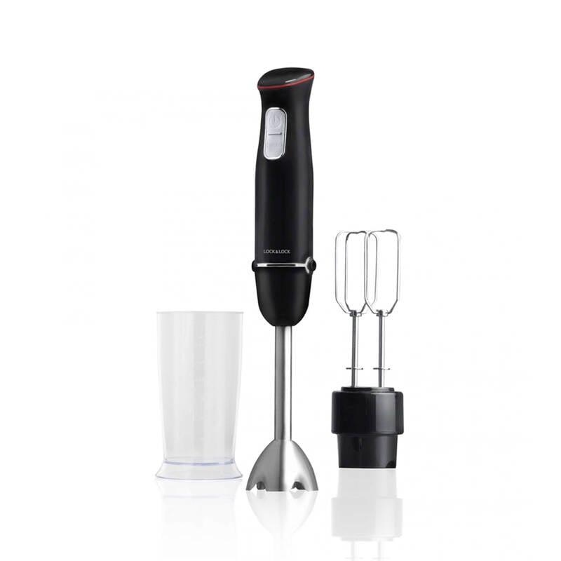 EJM516BLK - Máy xay cầm tay đa năng Lock&Lock Multi-purpose 2 in 1 Hand Blender, 220-240V, 50/60Hz, 1000W - Màu đen