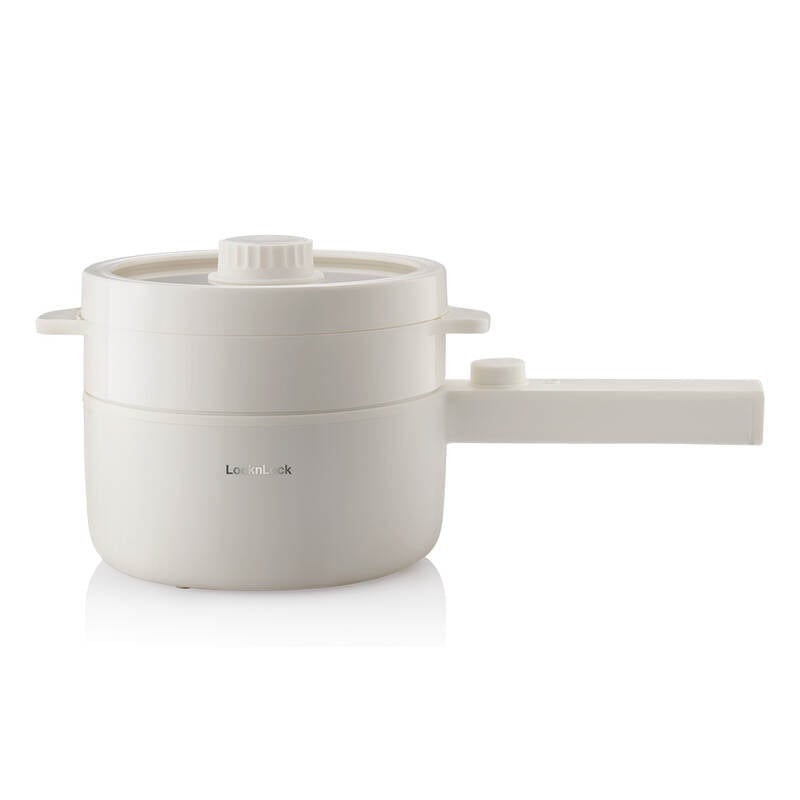 EJP436IVY- Nồi điện đa năng Locknlock Electric multi pot 220V, 50Hz, 600W, 1.5L- Màu ngà