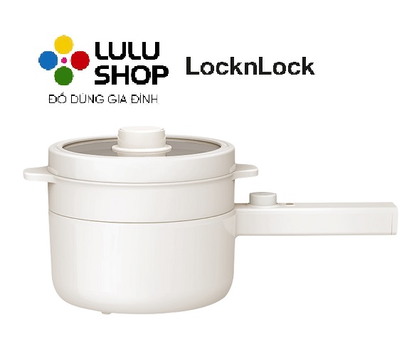 EJP436IVY- Nồi điện đa năng Locknlock Electric multi pot 220V, 50Hz, 600W, 1.5L- Màu ngà