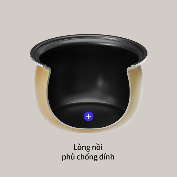 EJR462IVY Nồi cơm điện Locknlock Electric rice cooker 220V, 50Hz, 700W, 1.8L - Màu ngà