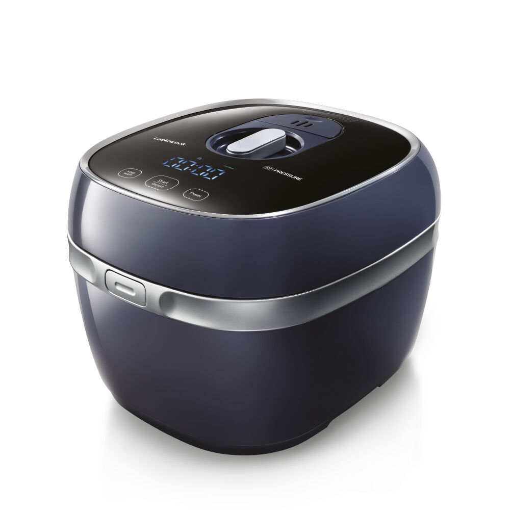 EJR526GRY - Nồi cơm điện cao tần Locknlock IH pressure rice cooker -220V, 50Hz, 1300W, 1.8L- Màu xám
