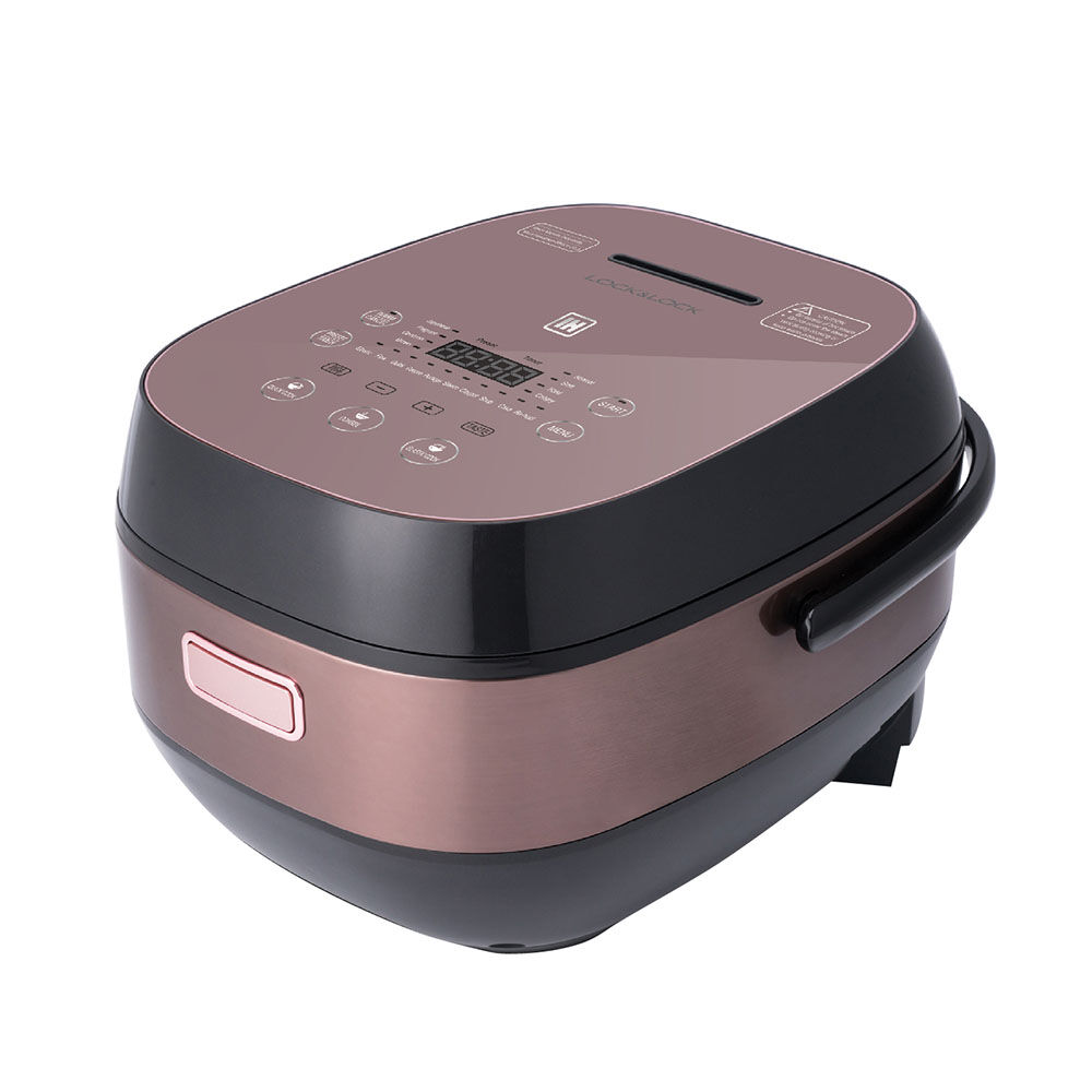 EJR546 - Nồi cơm điện Lock & Lock IH Digital Rice Cooker 1.5L, 220V, 50Hz, 1300W, Màu vàng