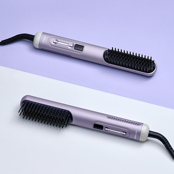 ENA223PUP - Lược điện tạo kiểu LocknLock Hair styling brush 220V~, 50Hz, 43W - Màu tím