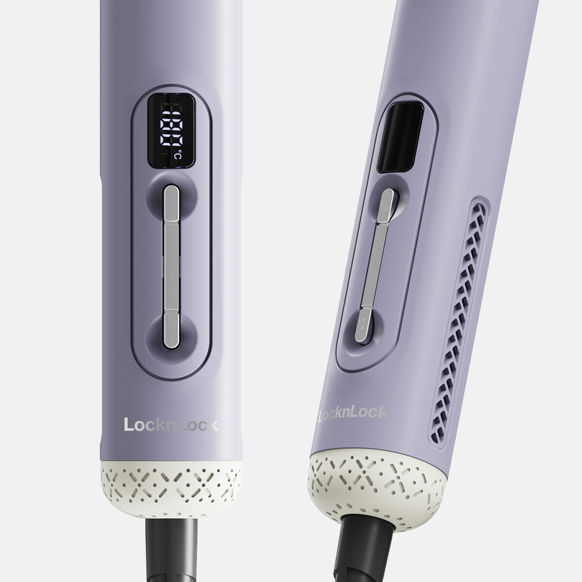 ENA223PUP - Lược điện tạo kiểu LocknLock Hair styling brush 220V~, 50Hz, 43W - Màu tím