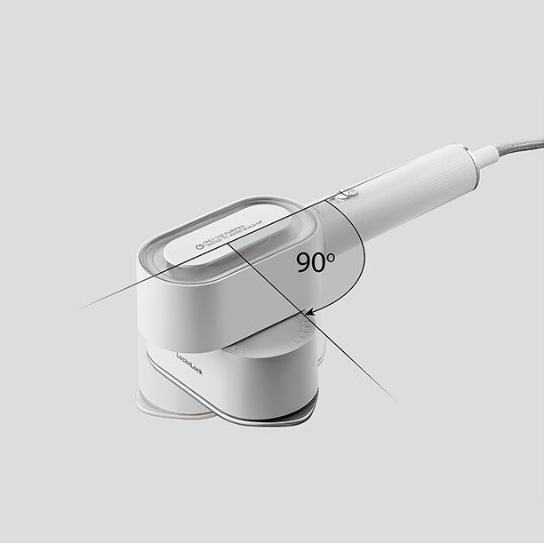 ENI282WHT - Bàn ủi hơi nước LocknLock Rotating steam iron 220-240V, 50-60Hz, 1000-1200W, 80ml - Màu trắng
