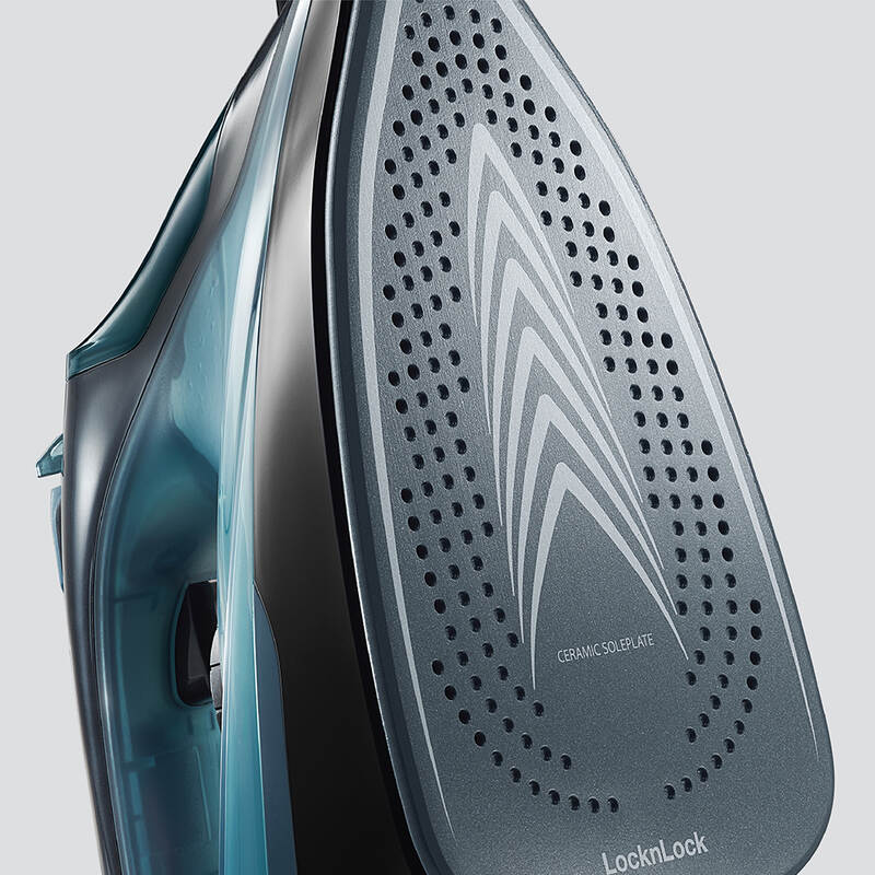 ENI352GRN - Bàn ủi hơi nước LocknLock Steam iron 220-240V, 50/60Hz, 2000-2400W, 300ml - Màu xanh lá