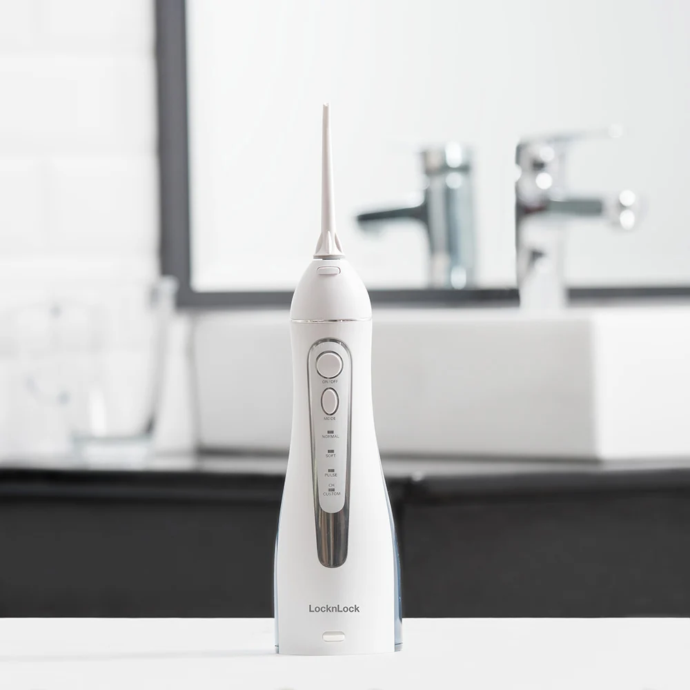 ENR156BLU - Máy tăm nước không dây Lock&Lock Cordless Oral Irrigator, 200ml - Màu xanh da trời