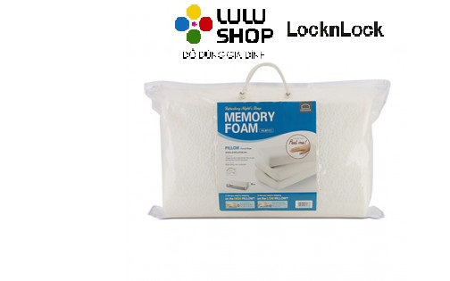 HLW111 - Gối Memory foam 50D hình cong, kích thước 500*300*100mm, trọng lượng 550g
