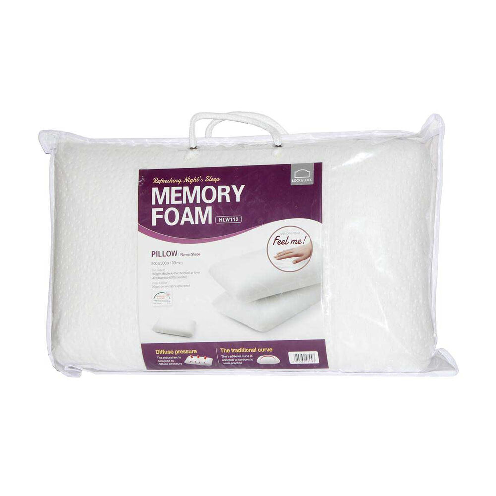HLW112CV - Vỏ gối thay thế cho Memory Foam Pillow HLW112 - Màu xám đậm