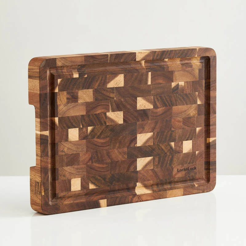 CKD076-Thớt gỗ tràm LocknLock-35x25x3.5cm-Màu gỗ tự nhiên