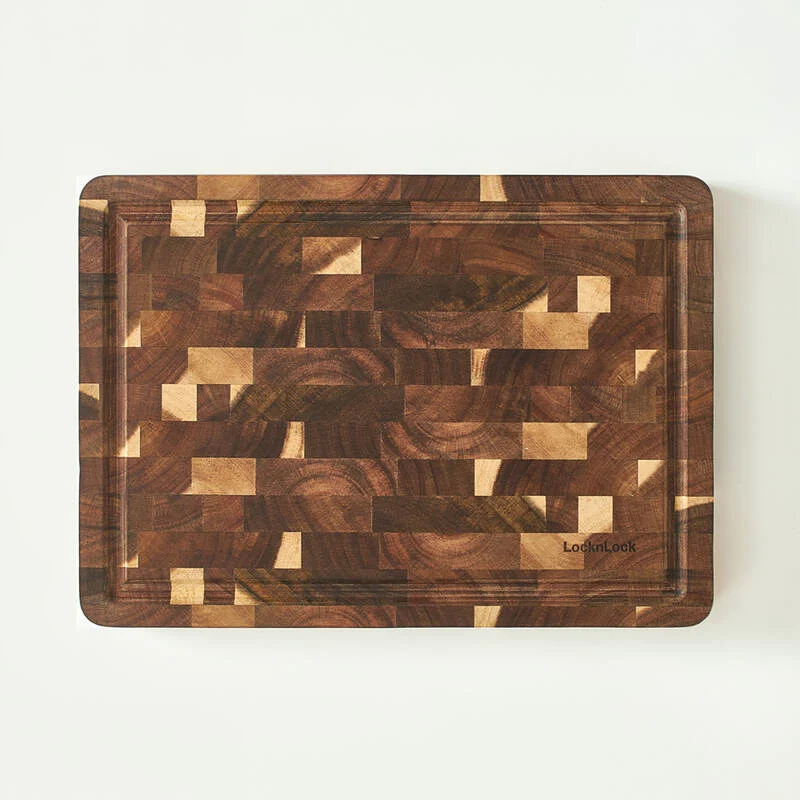 CKD076-Thớt gỗ tràm LocknLock-35x25x3.5cm-Màu gỗ tự nhiên