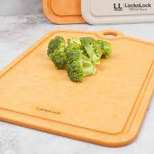 CKD088LBRW - Thớt sợi gỗ LocknLock - Size S 32.4x21.5x0.6 cm, Màu Light Brown