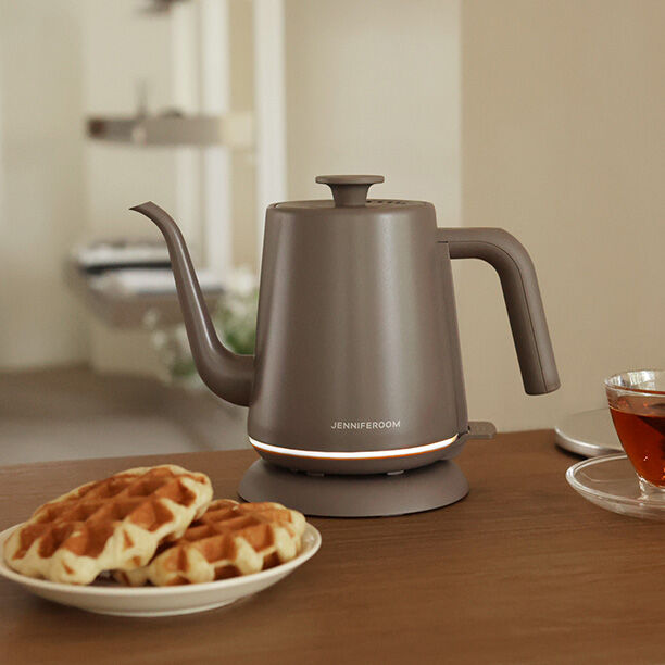 JRK-KT0801BR - Ấm đun siêu tốc Jenniferoom Drip kettle 220 V, 50 Hz, 1350 W, 0.8 L- Màu nâu