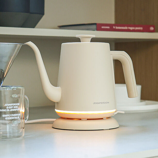 JRK-KT0801BR - Ấm đun siêu tốc Jenniferoom Drip kettle 220 V, 50 Hz, 1350 W, 0.8 L- Màu nâu