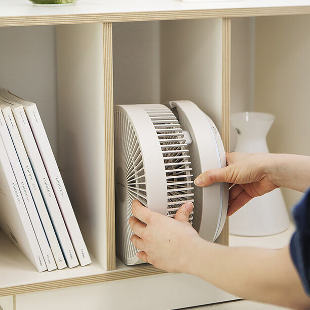JRL-FF085COM - Quạt sạc điện gấp gọn Jenniferoom Foldable fan 5V, 2A, 8W, 8000mAh - Màu be