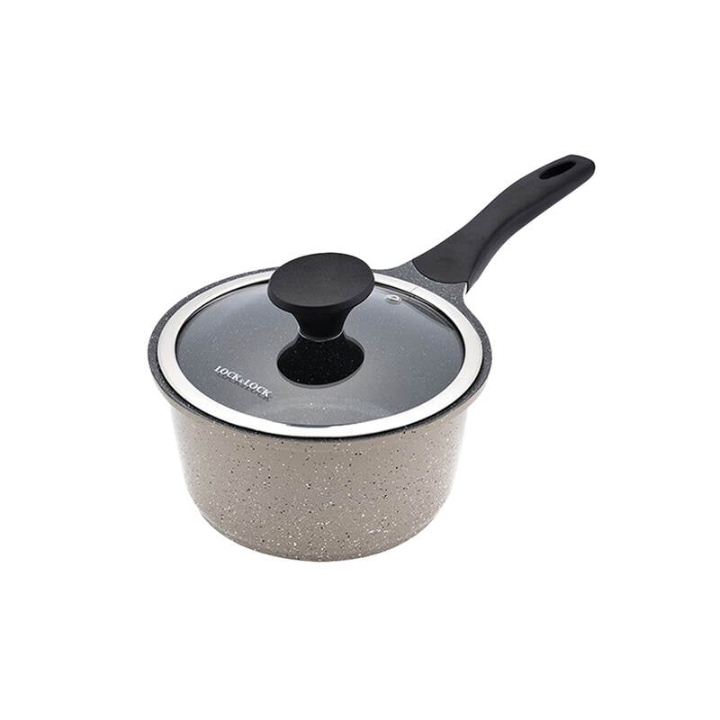 LCA6181D-Nồi Lock&Lock Stone 1 tay cầm 18cm (Có thể sử dụng bếp từ)