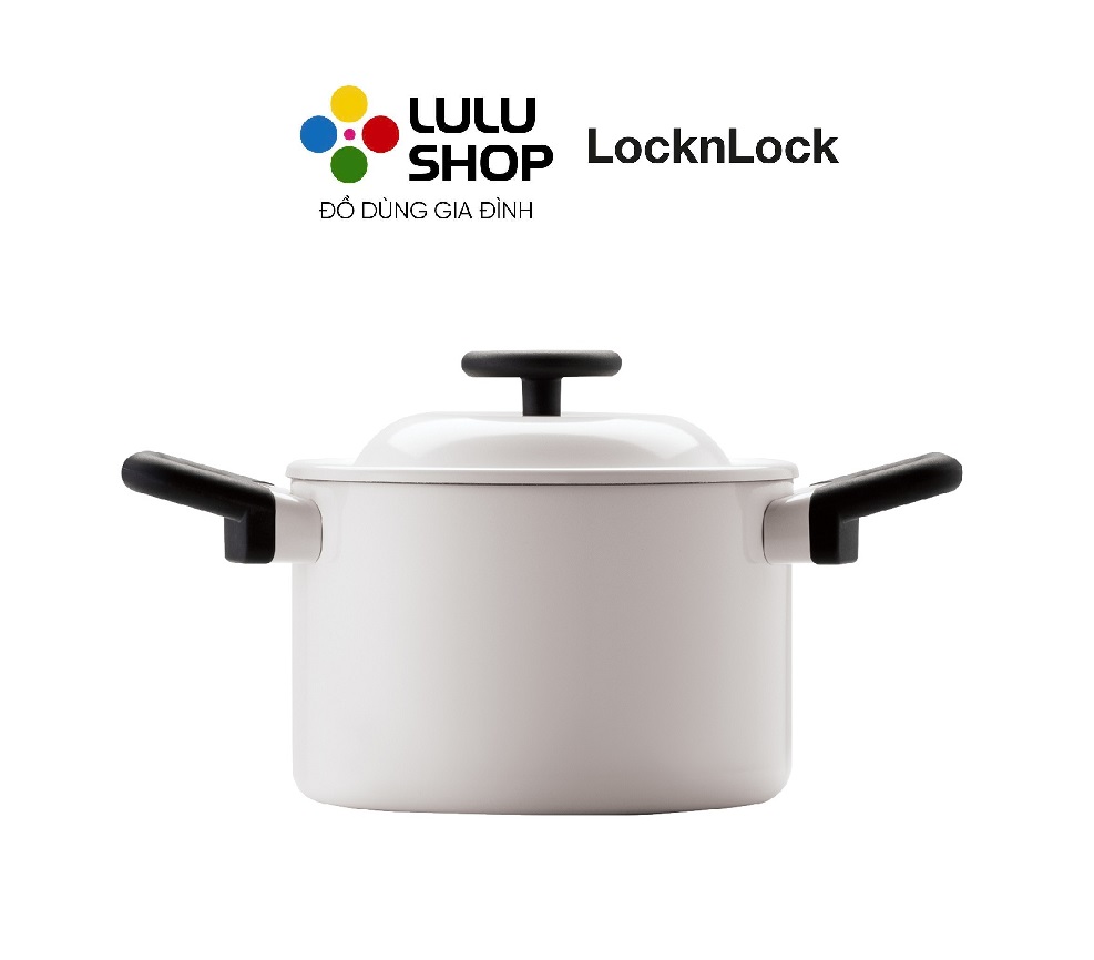 LDE1182IH - NỒI DECOR Lock&Lock, 18CM - Màu Ivory