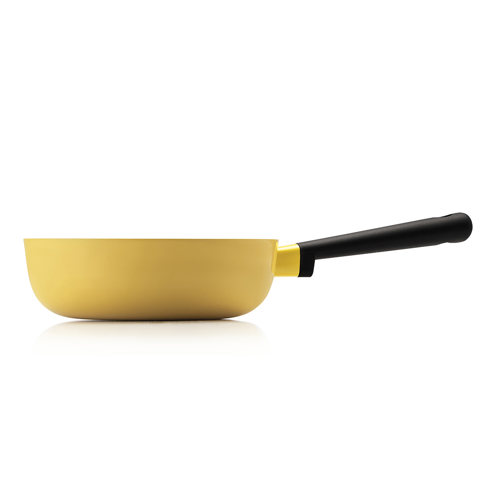 LDE1225IH - CHẢO SÂU LÒNG DECOR Lock&Lock, 22CM - màu vàng