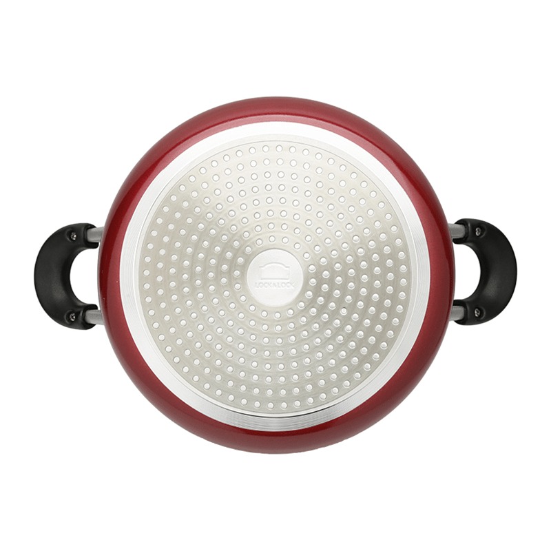LED4242W-IH - Nồi Beet 24cm - màu đỏ rượu