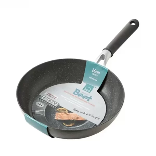 LED4263MEIH - Chảo Beet Marble bằng nhôm 26cm (Sử dụng bếp từ) - Màu Marble (Thay đổi tay cầm, inner sleeve màu xanh lá-supermarket)