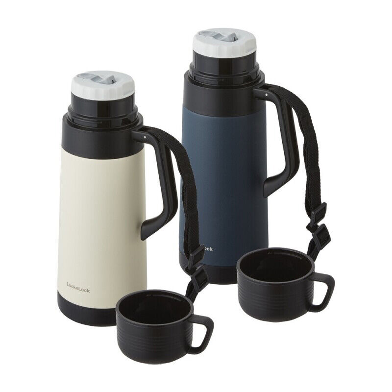 LHC1485NVY - Bình giữ nhiệt LocknLock Easy Outdoor Vacuum Bottle 1.8L - Màu xanh navy