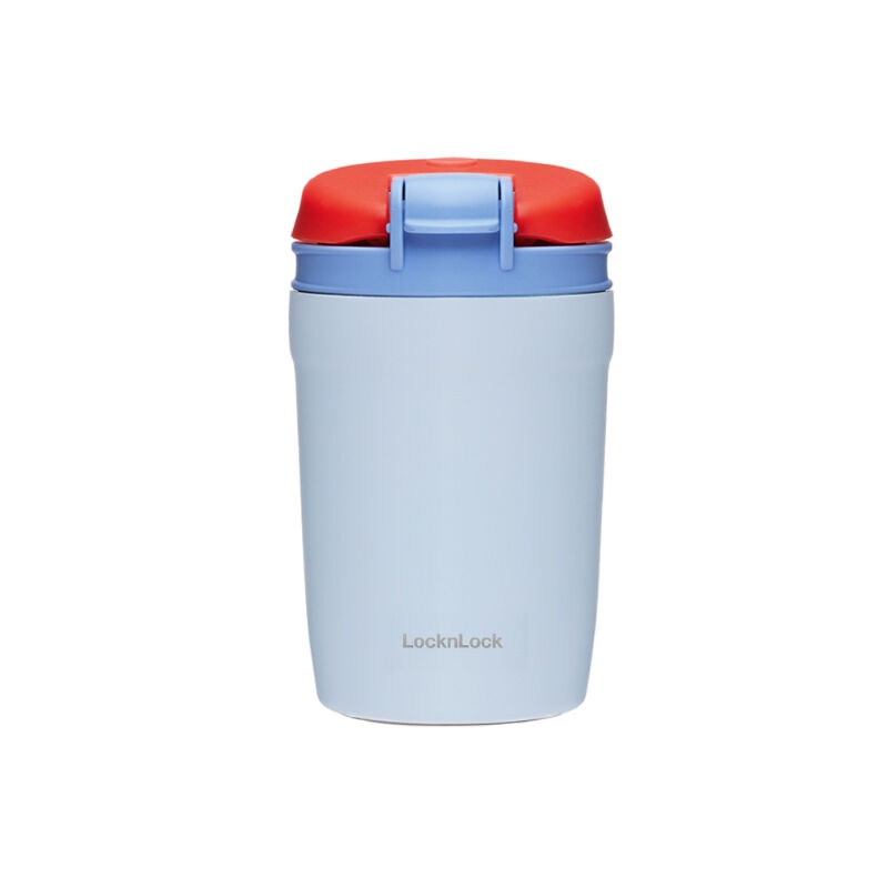 LHC3276PIK - Bình giữ nhiệt LocknLock Dual one touch tumbler 320ml - Màu hồng