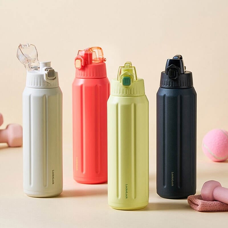 LHC3335WHT - Bình giữ nhiệt LocknLock Slo light tumbler 600ml - Màu trắng