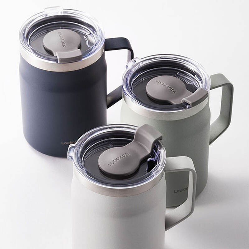 LHC4219MIT - Ca nước giữ nhiệt LocknLock Metro Mug 475ml - Màu xanh bạc hà